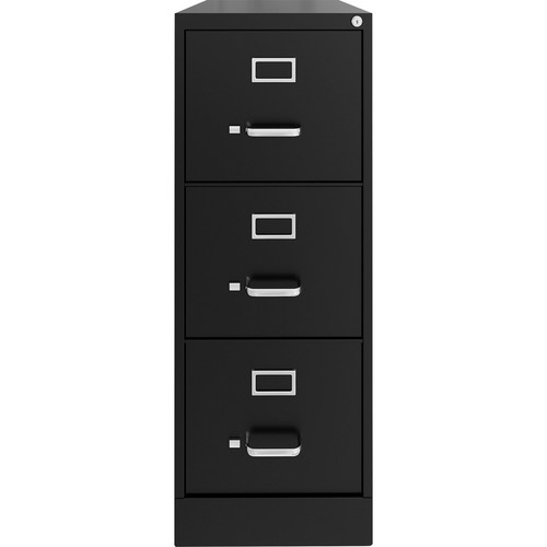 Lorell Fortress Series 22" Commercial-Grade Vertical File Cabinet - 15" x 22" x 40.2" - 3 x for - - (LLR42297)