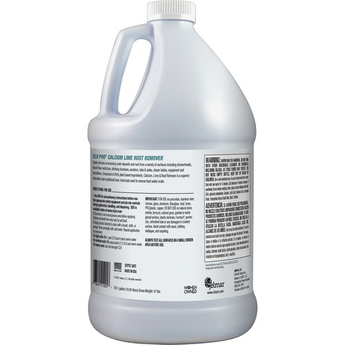 CLR Pro LLC Pro Calcium/Lime/Rust Cleaner - 128 fl oz (4 quart) - 1 Bottle - Versatile, Fast - (JELFMCLR1284PRO)