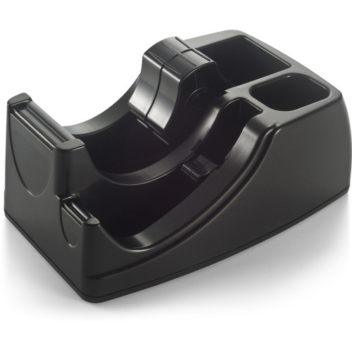 Officemate Heavy-Duty 2-in-1 Tape Dispenser, Recycled - Holds Total 2 Tape(s) - Black - 1 Each (OIC96690)