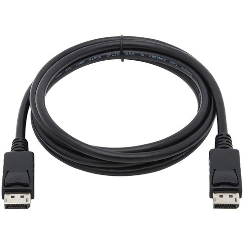 Eaton Tripp Lite Series DisplayPort Cable with Latching Connectors, 4K 60 Hz (M/M), Black, 6 ft. m) (TRPP580006)