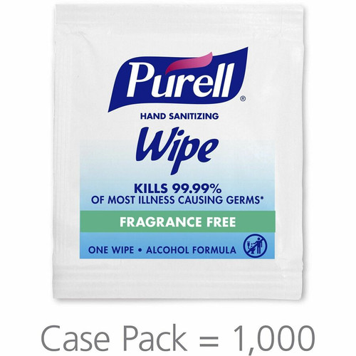 PURELL Sanitizing Hand Wipe Towelettes - White - 1000 / Carton (GOJ90211M)