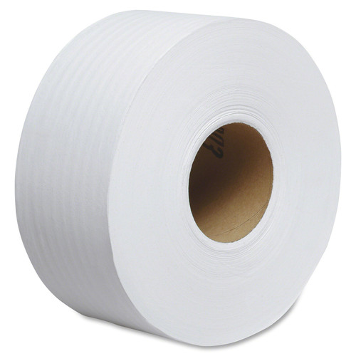 Scott JRT Jr Jumbo Roll Bath Tissue - 1 Ply - 3.55" x 2000 ft - White - Fiber - 12 / Carton (KCC07223)