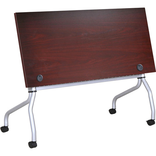 Lorell Flip Top Training Table - Rectangle Top - Four Leg Base - 4 Legs x 23.60" Table Top Width x (LLR60717)