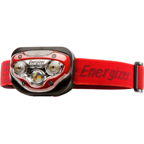 Energizer Vision HD LED Headlamp - LED - 300 lm Lumen - 3 x AAA - Red - 1 / Pack (EVEHDB32E)