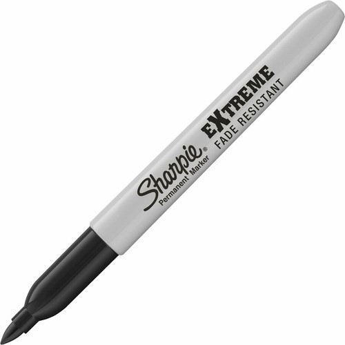 Sharpie Extreme Permanent Markers - Fine Marker Point - 1.1 mm Marker Point Size - Black - 12 / Box (SAN1927432)