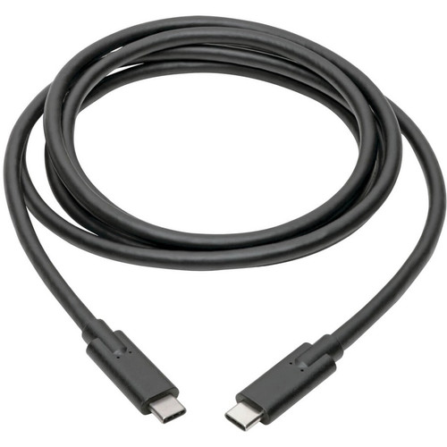Eaton Tripp Lite Series USB-C Cable (M/M) - USB 3.2, Gen 1 (5 Gbps), 5A Rating, Thunderbolt 3 6 ft. (TRPU4200065A)