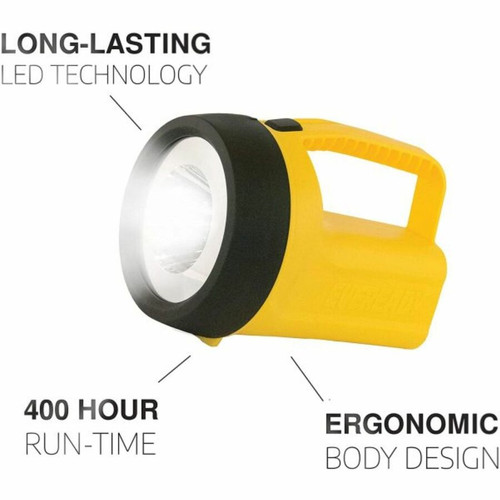 Eveready ReadyFlex LED Floating Lantern - LED - 80 lm Lumen - 2 x D - Battery - Yellow - 1 Each (EVEEVGPLN451)