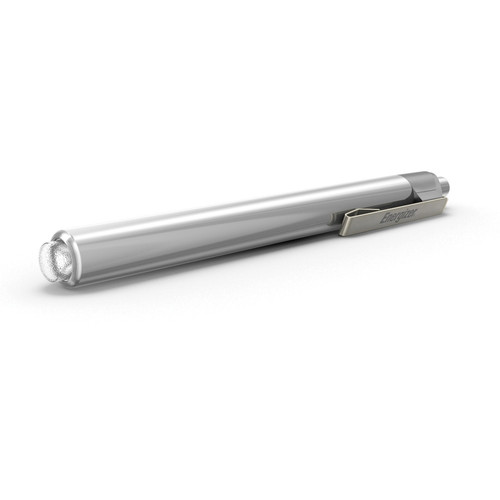 Energizer LED Pen Light - LED - Bulb - 1 W - 6 lm Lumen - 2 x AAA - Battery - Stainless Steel - - - (EVEPLED23AEHCT)