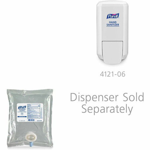 PURELL CS2 Hand Sanitizer Dispenser (4142-06) for CS2 Hand Sanitizer Refills - Manual - 1.06 - (GOJ412106)