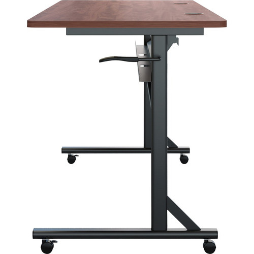 Lorell Shift 2.0 Flip and Nesting Mobile Table - Laminated Rectangle Top - 60" Table Top Length x x (LLR60762)
