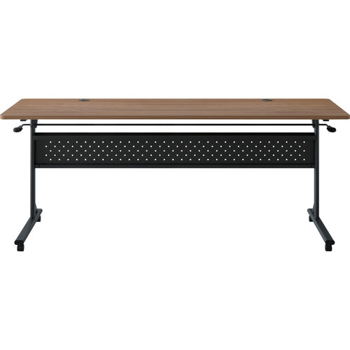 Lorell Shift 2.0 Flip and Nesting Mobile Table - Laminated Rectangle Top - 72" Table Top Length x x (LLR60765)