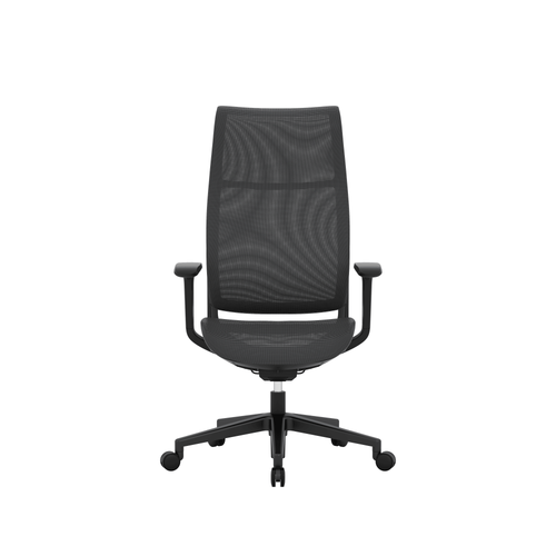 Chase High-Back Executive Mesh Chair - 27.17”W x 24.21-26.57”D x 44.09-46.46”H (MOS1T28309BLK)