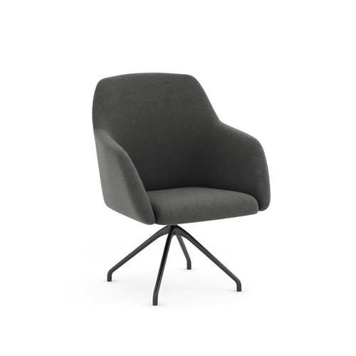 Finley Spider Base Guest Chair,MOS1T107882GR,1T107882GR Finley Spider Base Guest Chair,MOS1T107882GR,1T107882GR