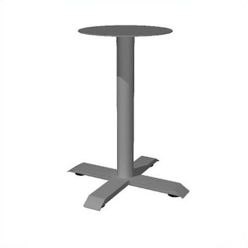 24" W Standard Height Table Base / X-Base Cast Metal (MOSWSXB2428) 24" W Standard Height Table Base / X-Base Cast Metal (MOSWSXB2428)
