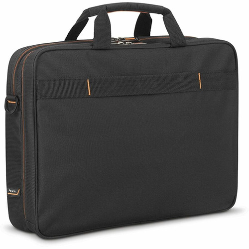 Solo Urban Carrying Case (Briefcase) for 11" to 17.3" iPad Notebook - Black, Gold - Polyester Body (USLUBN3004)