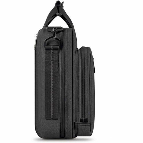 Solo Urban Carrying Case (Briefcase) for 15.6" iPad Notebook - Gray, Black - Damage Resistant - - - (USLUBN31010)