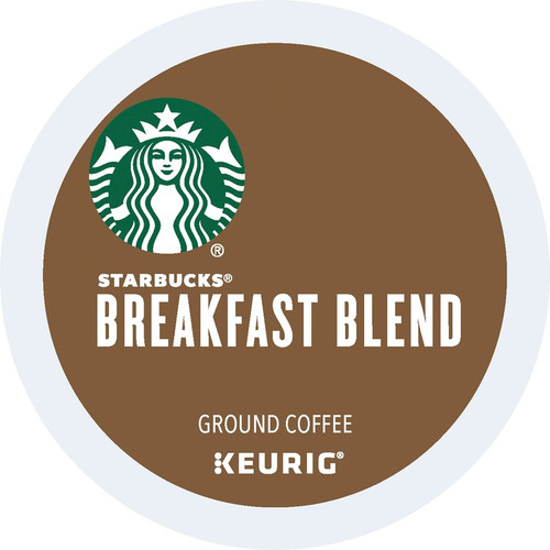 Starbucks K-Cup Breakfast Blend Coffee - Medium - 24 / Box (SBK12433992)