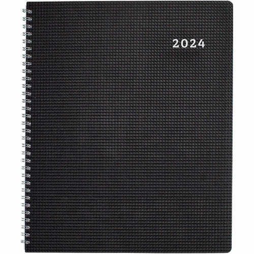 Brownline Monthly Planner - Julian Dates - Monthly - 14 Month - December 2024 - January 2026 - 1 - (REDCB1200VBLK)