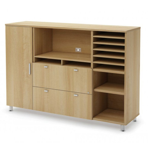Groupe Lacasse Lateral File Storage Cabinet Credenza