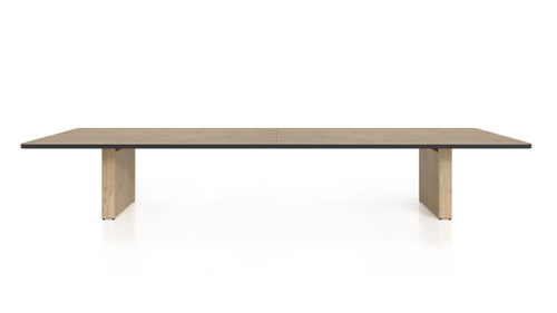 Groupe Lacasse Rectangular Conference Table with Panel Base (MOSGL-QM23)