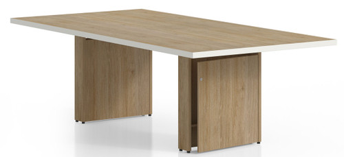 Groupe Lacasse Rectangular Conference Table with Wire Management Base (MOSGL-QM10)