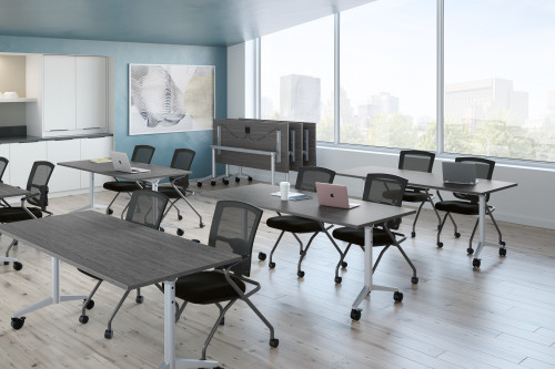 Elements Adjustable Flip Top Nesting Tables (8) (MOSWSXT1056)