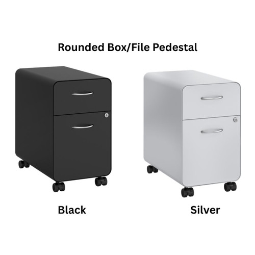 Ridge Series “L” Desk with Mobile Pedestal (MOSWSXM1022)