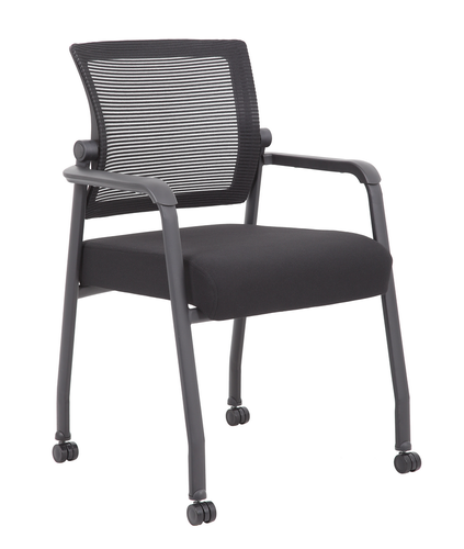 Biomesh - Pivot Back Guest Chair with Casters (MOSXSL13779C)