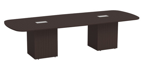 Stadium Shaped Conference Tables with Cubed Base (MOSPLCSCUBED)