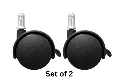 Optional Casters for T and C Legs Training Tables Set of 2 (MOSOSTCCASTERSBK) Optional Casters for T and C Legs Training Tables Set of 2 (MOSOSTCCASTERSBK)