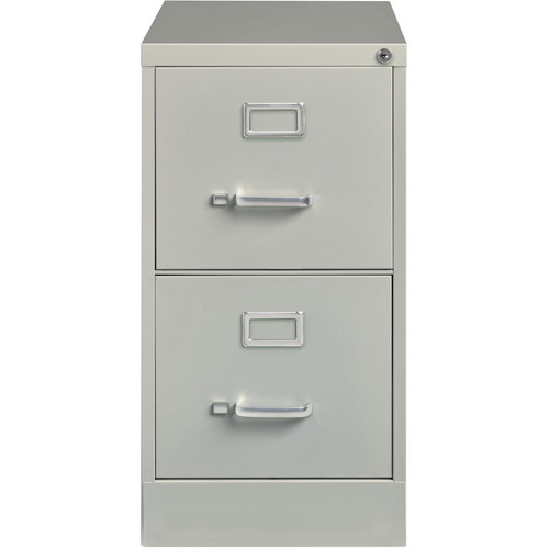 Lorell Fortress Series 26-1/2" Commercial-Grade Vertical File Cabinet - 15" Width x 26.5" Depth x - (LLR60195)