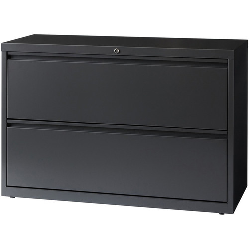 Lorell Fortress Series Lateral File - 42" Width x 18.6" Depth x 28.1" Height - 2 x Drawer(s) - A4 - (LLR60440)