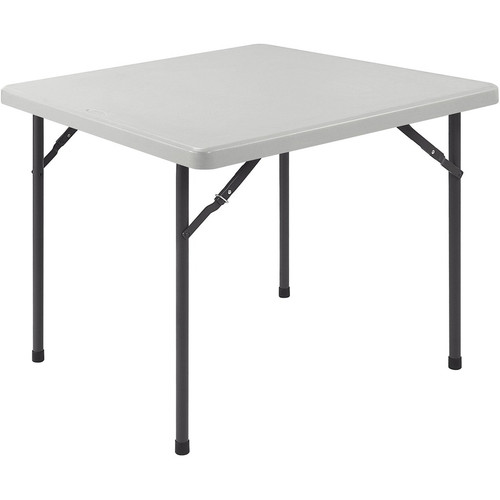 Lorell Ultra-Lite Banquet Folding Table - Square Top - 600 lb Capacity - 29" Height x 36" Width x - (LLR60328)