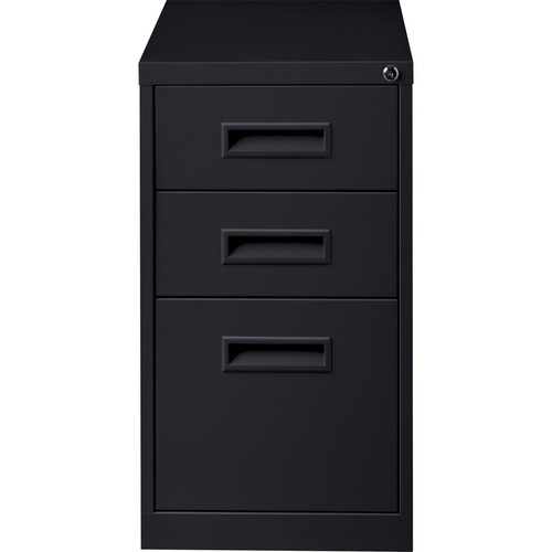 Lorell 19" Box/Box/File Mobile File Cabinet with Recessed Pull - 15" Width x 19" Depth x 28" Height (LLR67745)