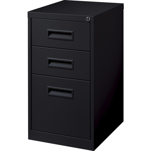 Lorell 19" Box/Box/File Mobile File Cabinet with Recessed Pull - 15" Width x 19" Depth x 28" Height (LLR67745)