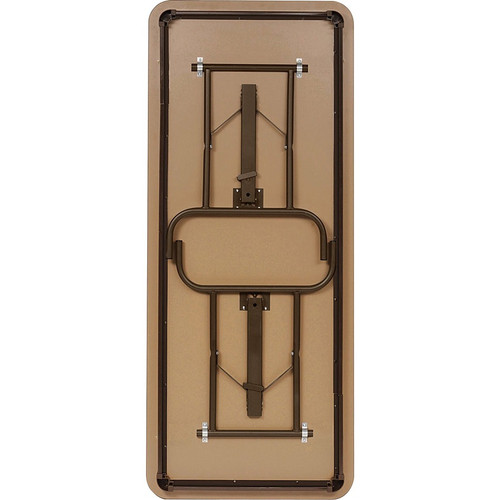 Iceberg Premium Wood Laminate Folding Table - Gray, Melamine Top - 96" Table Top Width x 30" Table (ICE55237)