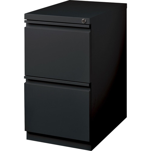 Lorell 20" File/File Mobile File Cabinet with Full-Width Pull - 15" Width x 20" Depth x 27.7" - - - (LLR49524)
