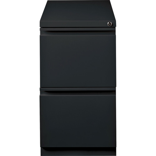 Lorell 20" File/File Mobile File Cabinet with Full-Width Pull - 15" Width x 20" Depth x 27.7" - - - (LLR49524)