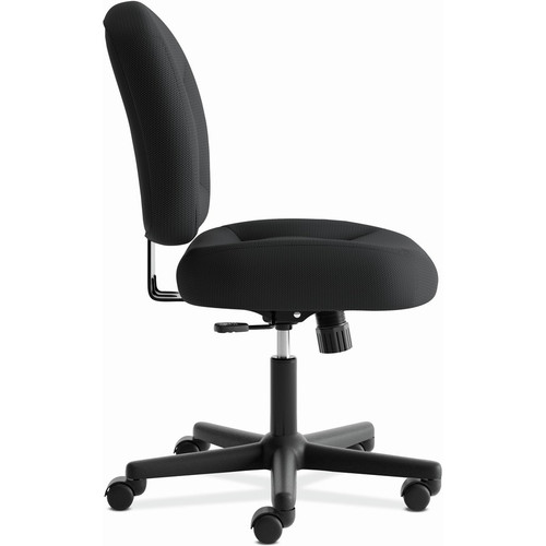 HON VL210 Mesh Low-Back Task Chair - Black - Mesh - 1 Each (BSXVL210MM10)