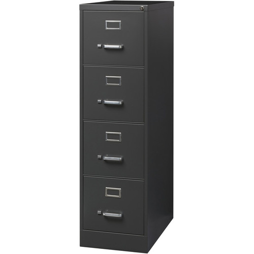 Lorell Fortress Series 26-1/2" Commercial-Grade Vertical File Cabinet - 15" Width x 26.5" Depth x - (LLR66912)