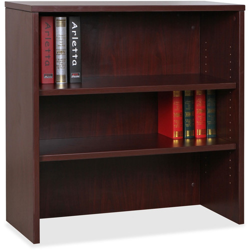 Lorell Essentials Series Stack-on Bookshelf - 36" Width x 15" Depth x 36" Height - 2 x Shelf(ves) - (LLR69614)