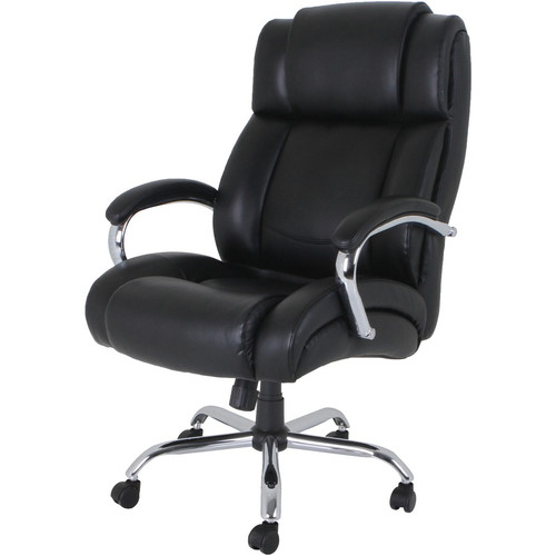 Lorell Big & Tall Chair with UltraCoil Comfort - Black - 1 Each (LLR99845)