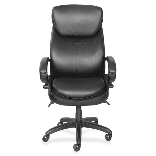 La-Z-Boy Chair - Black Seat Color - Faux Leather Seat Material - Black Back Color - Faux Leather - (LZB48081)