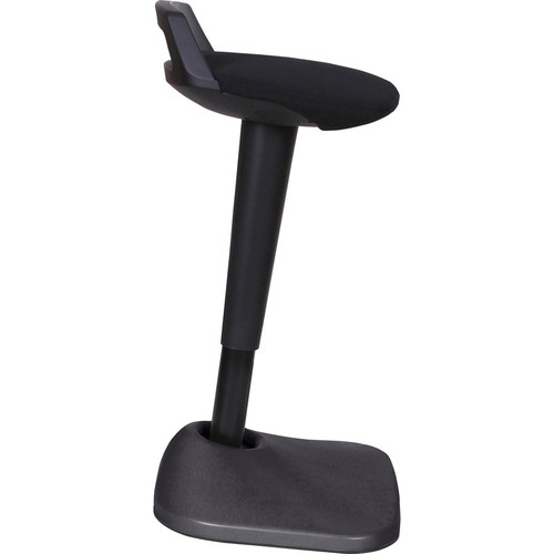 Lorell Pivot Chair - Black Seat Color - Fabric Seat Material - Square Base - 1 Each (LLR42168)