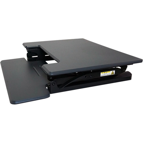 Victor High Rise Height Adjustable Standing Desk with Keyboard Tray - 21" Height x 31" Width x 23" (VCTDCX710G)