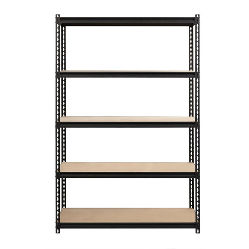 Lorell Iron Horse 2300 lb Capacity Riveted Shelving - 5 Shelf(ves) - 72" Height x 48" Width x 18" - (LLR59698)
