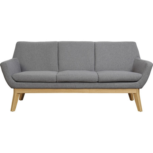 Lorell Quintessence Collection Sofa - 32.8" Height x 73.3" Width x 19.8" Length - Finish: Gray - 1 (LLR68963)