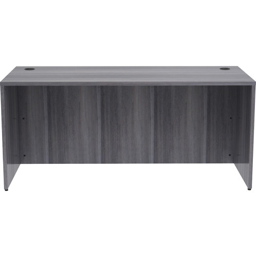 Lorell Essentials Series Rectangular Desk Shell - 29.5" Height x 66" Width x 30" Depth, x 1" Top - (LLR69546)
