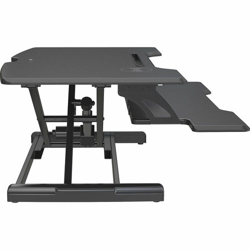 Lorell Electric Desk Riser with Wireless Device Charging - 20" Height x 19.25" Width x 33.50" Depth (LLR99530)