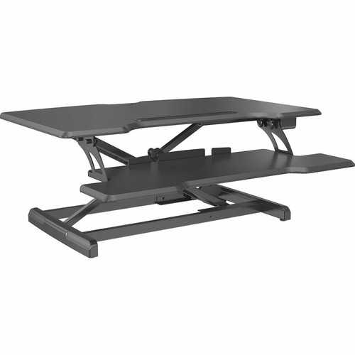 Lorell Electric Desk Riser with Wireless Device Charging - 20" Height x 19.25" Width x 33.50" Depth (LLR99530)